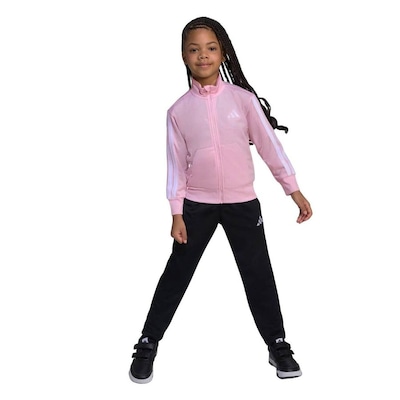 Agasalho adidas 3 Stripes Infantil - Foto 4