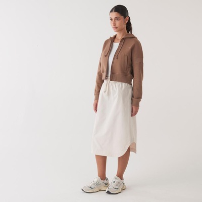 Saia Midi New Balance Twill Feminina - Foto 6