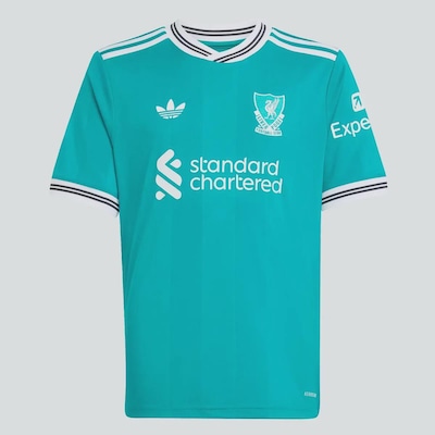 Camisa Liverpool Third 2026 adidas Infantil - Foto 5