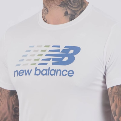 Camiseta New Balance Performance Masculina - Foto 5