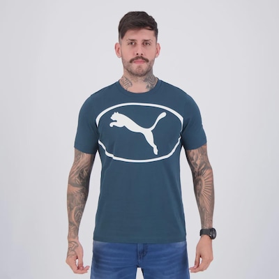 Camiseta Puma Sport Graphic Masculina - Foto 1