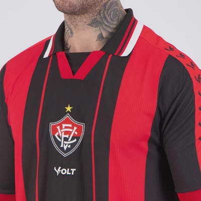 Camisa Volt Vitória Retrô Anos 90 Masculina - Foto 5
