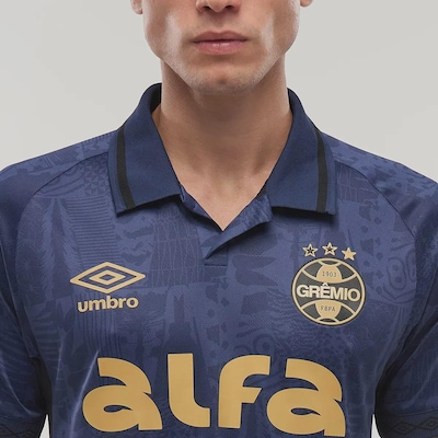 Camisa do Grêmio III 25/26 Jogador Umbro Masculina - Foto 3