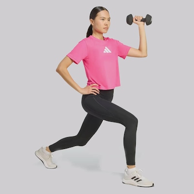 Camiseta adidas TR Essentials BL Feminina - Foto 5