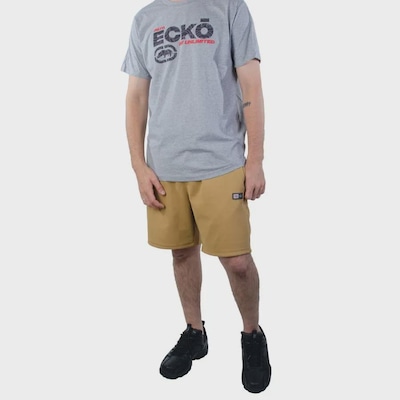 Bermuda Ecko Shorts Voley Colmena - Masculina - Foto 4