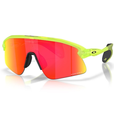 Óculos de Sol Oakley Stunt Devil Matte Uranium Prizm Ruby - Unissex - Foto 1
