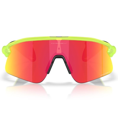 Óculos de Sol Oakley Stunt Devil Matte Uranium Prizm Ruby - Unissex - Foto 3