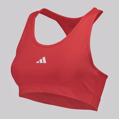Top Adidas All Gym Treino Suporte Medio Feminino - Foto 2