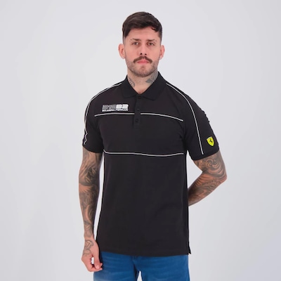Camisa Polo Puma Ferrari Race Masculina - Foto 3