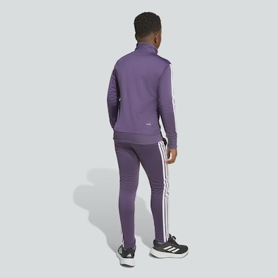 Agasalho adidas Tiberio 3 Stripes Infantil - Foto 4