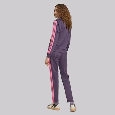 Agasalho adidas ESS 3 Stripes Feminino - Foto 2