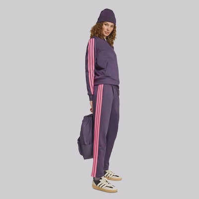 Agasalho adidas ESS 3 Stripes Feminino - Foto 3