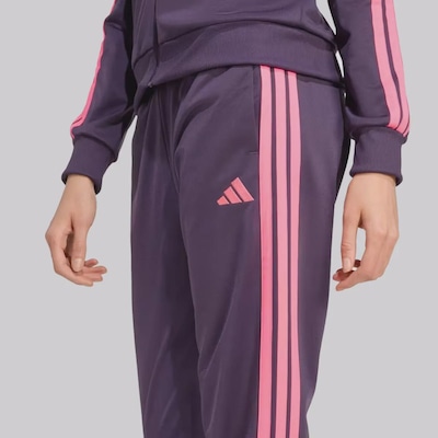 Agasalho adidas ESS 3 Stripes Feminino - Foto 4