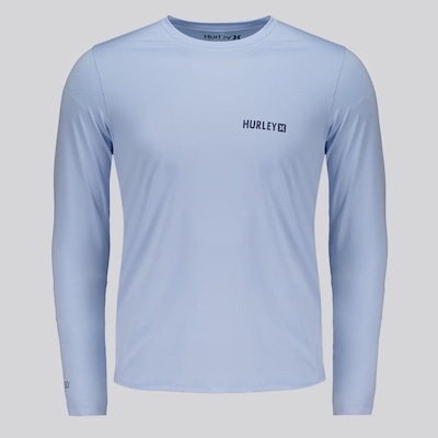 Camiseta Hurley ML Sticker I Masculina - Foto 1