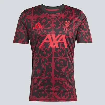 Camisa Liverpool Pré-Jogo 2026 9 Isak adidas Masculina - Foto 2
