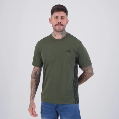 Camiseta adidas TR Essentials 3S Masculina - Foto 3