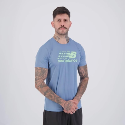 Camiseta New Balance Performance Masculina - Foto 2