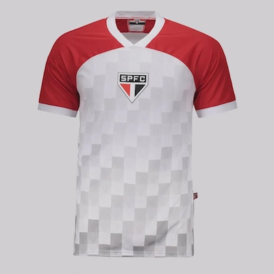 Camisa do São Paulo Esportiva Branca 7 Lucas Masculina - Foto 2