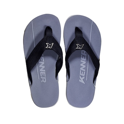 Chinelo Sandália Kenner Nk6 Pro Cinza - Foto 3