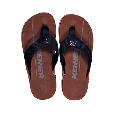Chinelo Sandália Kenner Nk6 Pro Marrom Chocolate - Foto 3