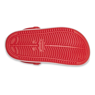 Sandália Crocs Off Court Clog T Flame Infantil - Foto 6