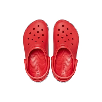 Sandália Crocs Off Court Clog K Flame Infantil - Foto 3