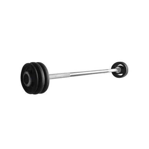 Barra Montada Iniciativa Fitness 24Kg