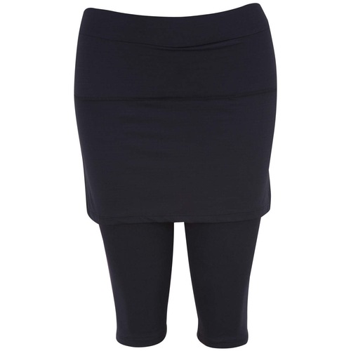 calça para academia com saia