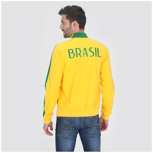 jaqueta de hino nike brasil masculina