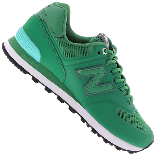 New balance 574 masculino cheap verde