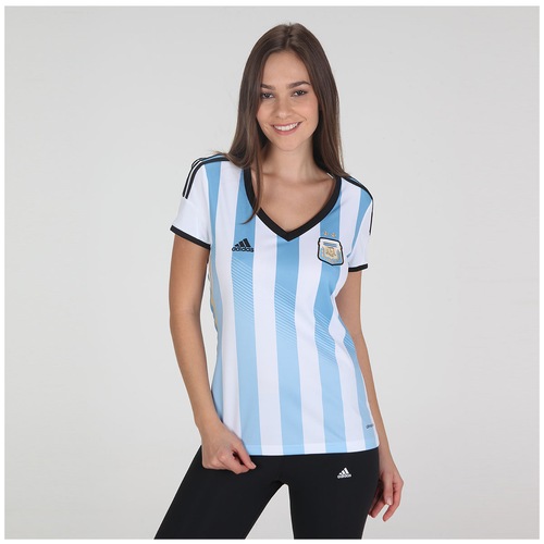 Camisa argentina feminina Clearance