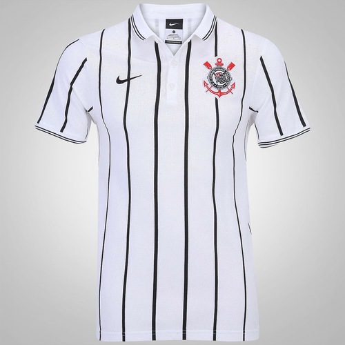 camisa polo nike corinthians