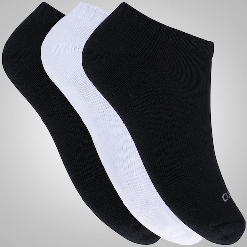 Kit de Meias Oxer Sapatilha com 3 Pares - 34 a 38 - Adulto é boa?