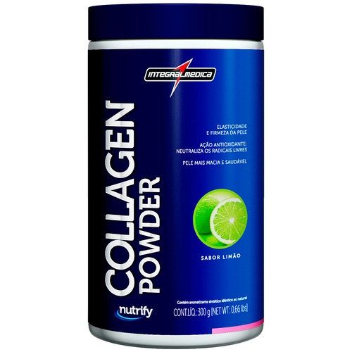 Colágeno Integralmédica Collagen Powder Nutrify - Limão - 300g - Centauro