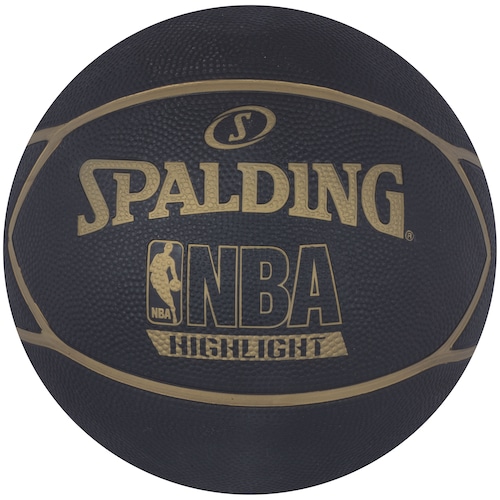 Bola Basquete Spalding nba Highlight Outdoor Gold em Promoção na Americanas