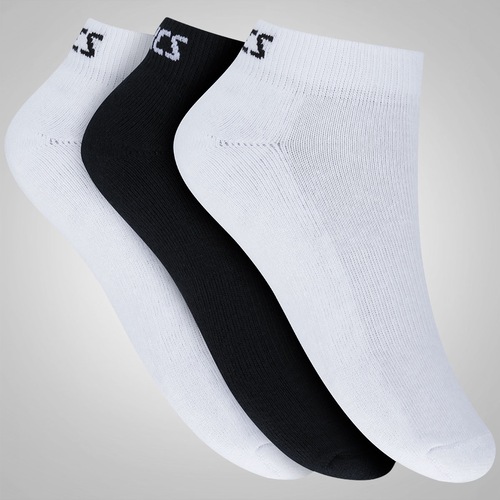 Kit de Meia Asics Basic Stretch Low com 3 pares - Masculino Menor preço em Kit de Meia Asics Basic Stretch Low com 3 pares - Masculino