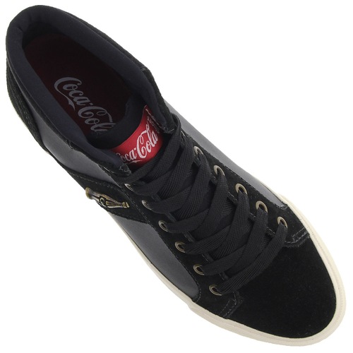 Tênis Coca-Cola Cano Alto New Walking - Feminino - Centauro