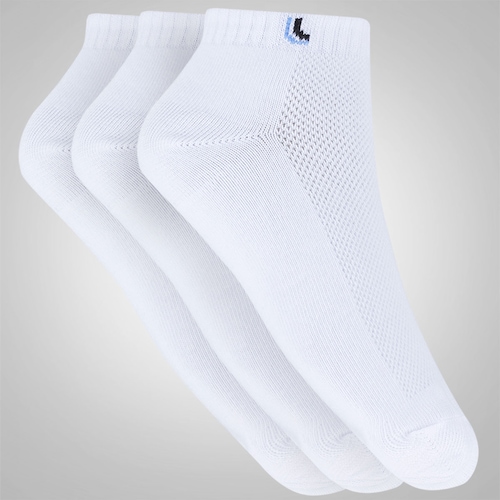 Kit de Cano Curto Meia Lupo com 3 Pares - Feminino Menor preço em Kit de Cano Curto Meia Lupo com 3 Pares - Feminino