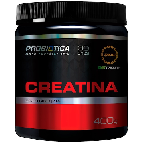 Creatina Probiótica Monohidratada Creapure - 400g é boa?