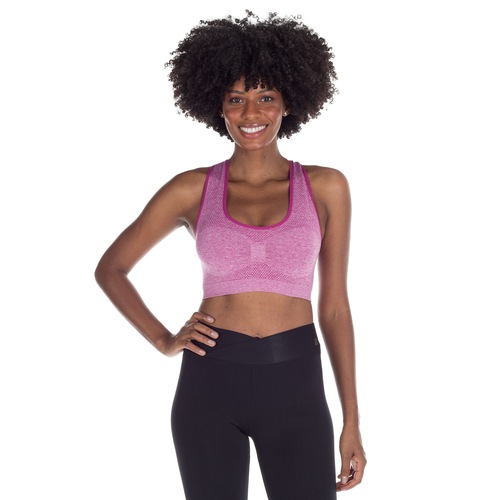 Top Fitness com Bojo Oxer Seamless Alça Cruzada - Adulto - Video 1