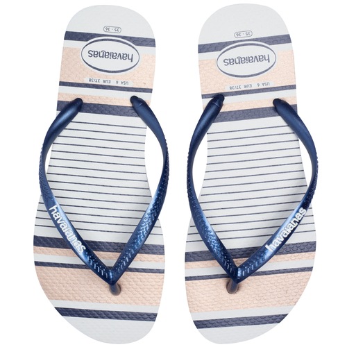 Chinelo Havaianas Slim Nautical 17 - Feminino Menor preço em Chinelo Havaianas Slim Nautical 17 - Feminino