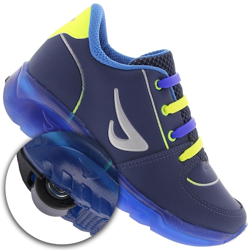 tênis de rodinha de luzinha