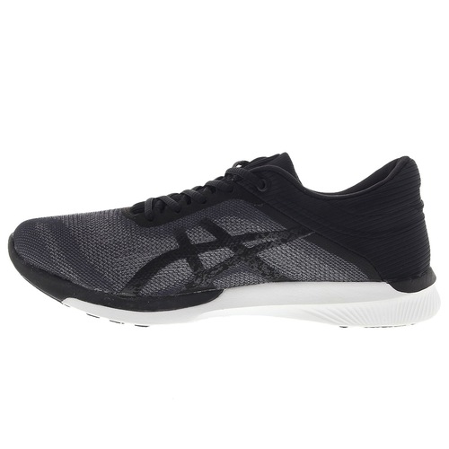 tênis asics fuzex rush hot pink black white feminino