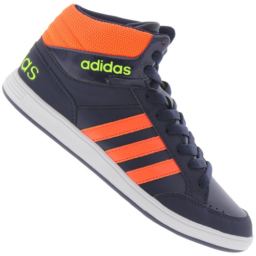 tenis adidas hoops mid k infantil