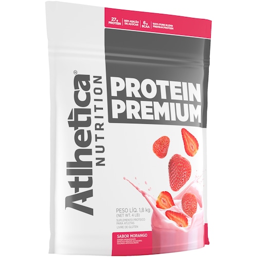 Blend Proteico Atlhetica Protein Premium - Morango - 1,8Kg é boa?