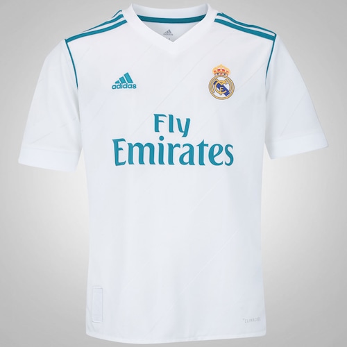 Camisa Real Madrid I 17/18 adidas - Infantil é boa?
