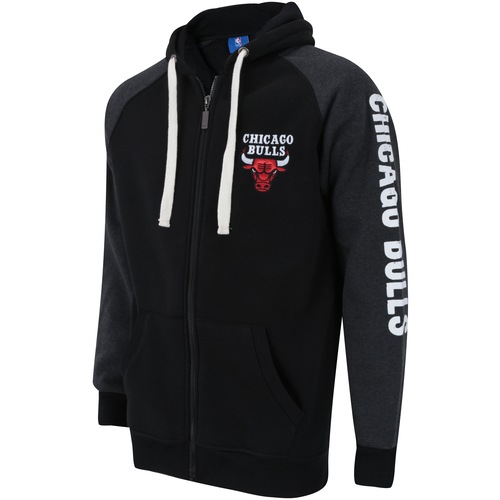 chicago bulls grey moletom com capuz