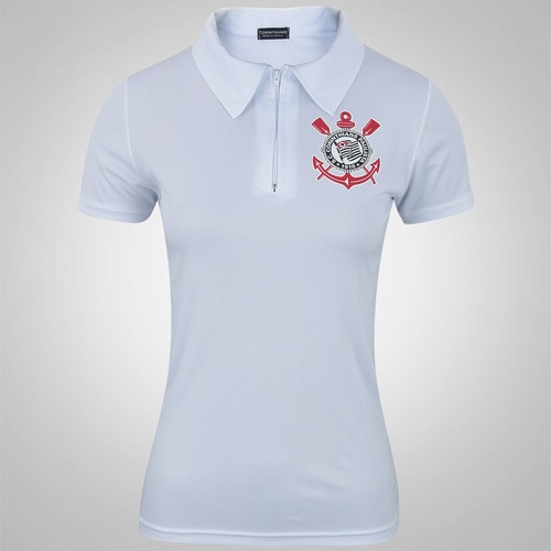 camisa do corinthians polo feminina