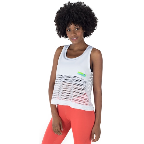Camiseta Regata com Proteção Solar UV adidas Stella Sport Loose Tank - Feminina - Video 1