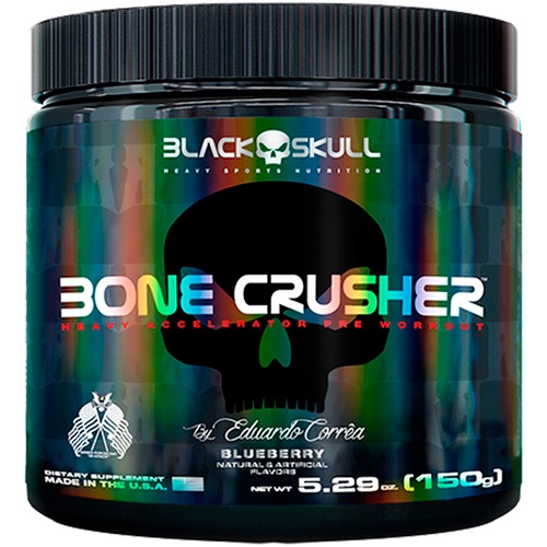 Construtor Muscular Black Skull - Bone Crusher - Blueberry - 150g é boa?